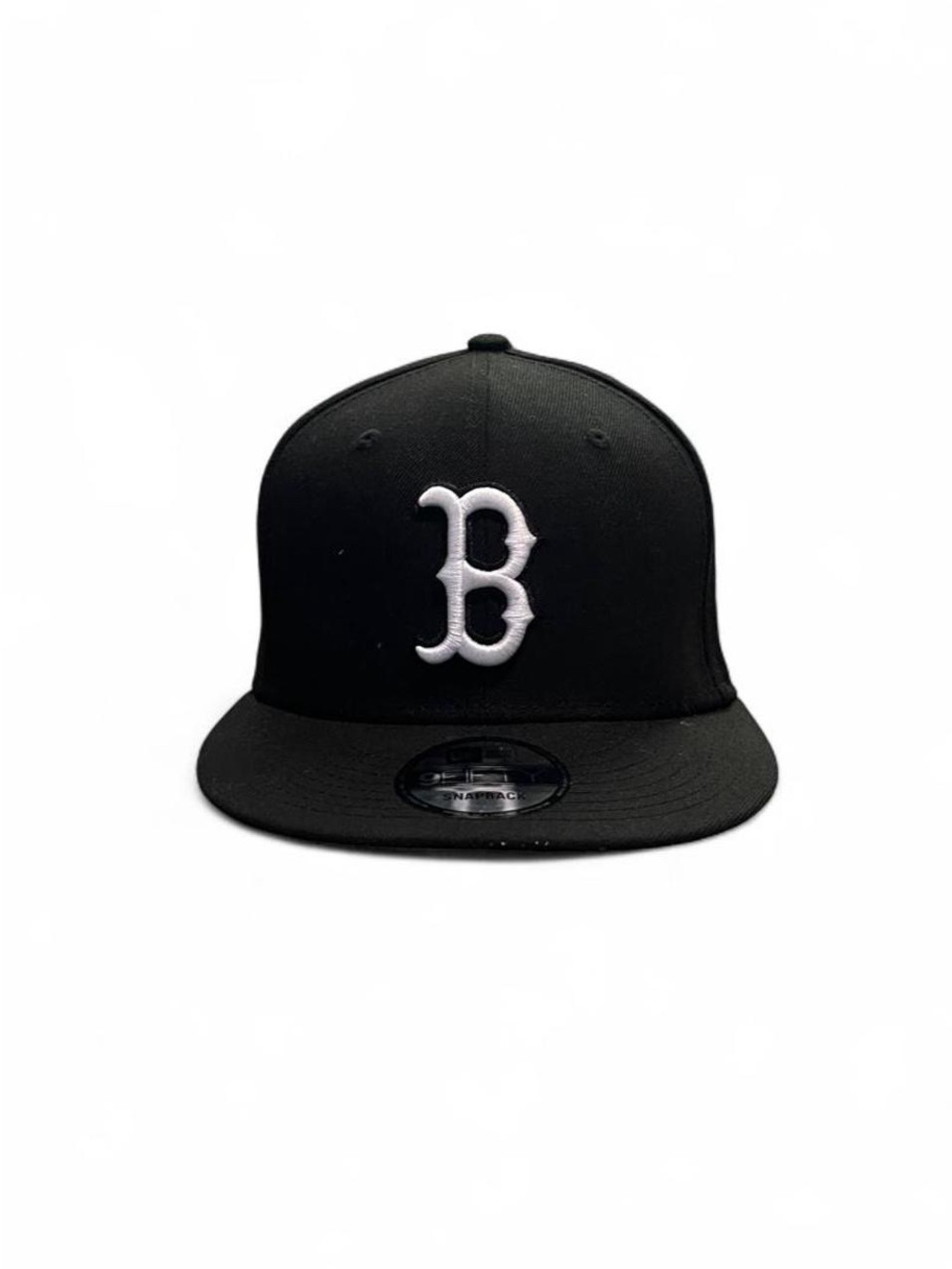 New Era 59FIFTY Boston Red Sox Black White Hat Cap MLB